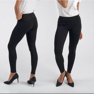 Betabrand Skinny Leg Classic Dress Pant Yoga Pants L Tall